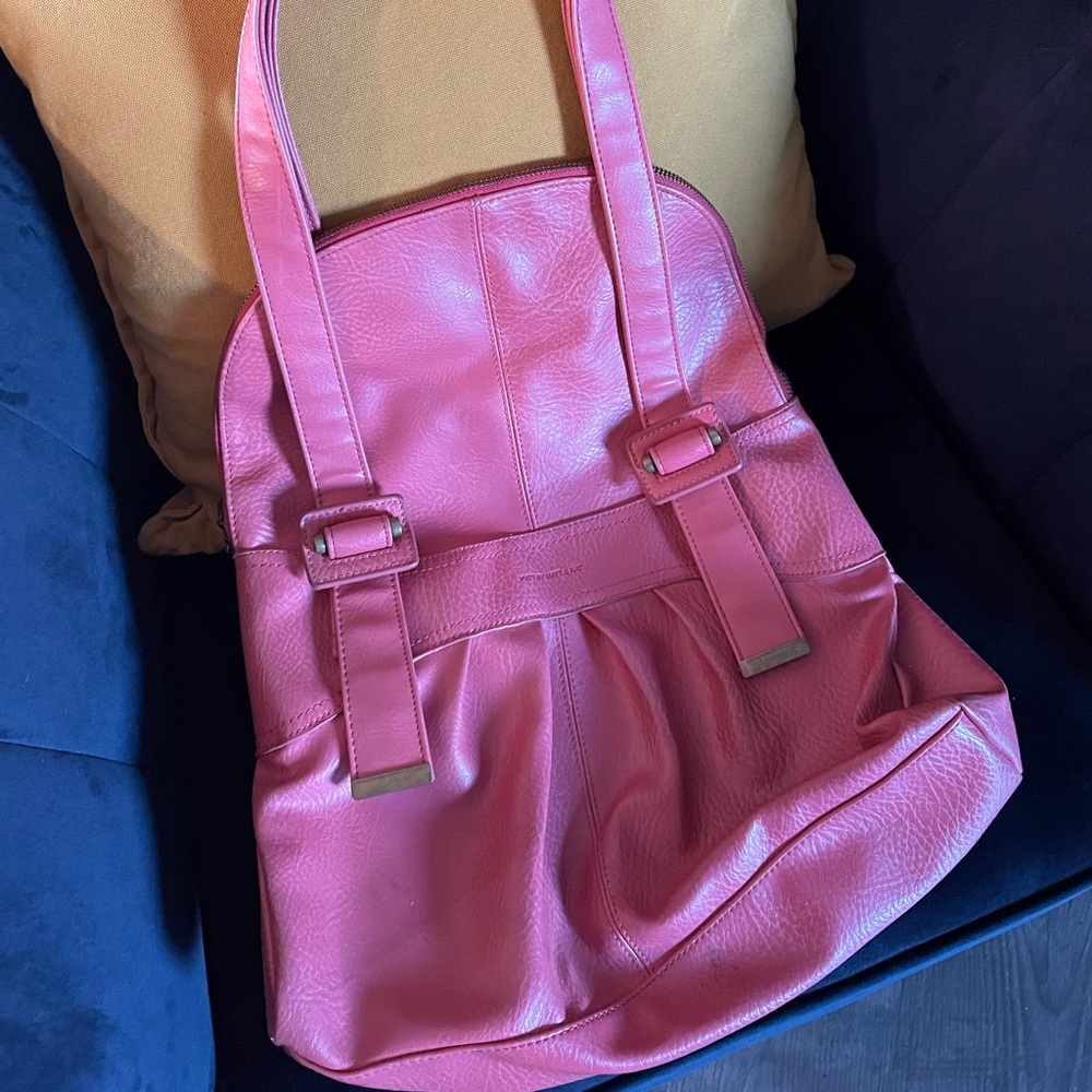 Matt by Matt and Nat coral purse, shoulder bag